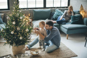 Family preparing for holidays | We'll Floor You